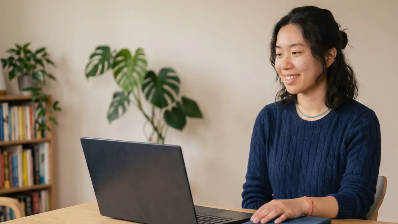 Confident learner ready to continue IELTS preparation